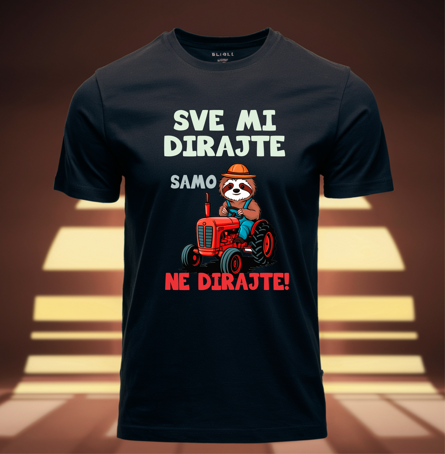 LENIVAC MAJICA-SVE MI DIRAJTE SAMO .... NE DIRAJTE